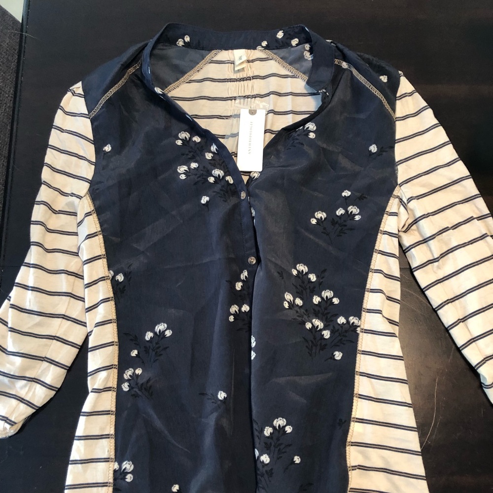 Anthropology button up shirt